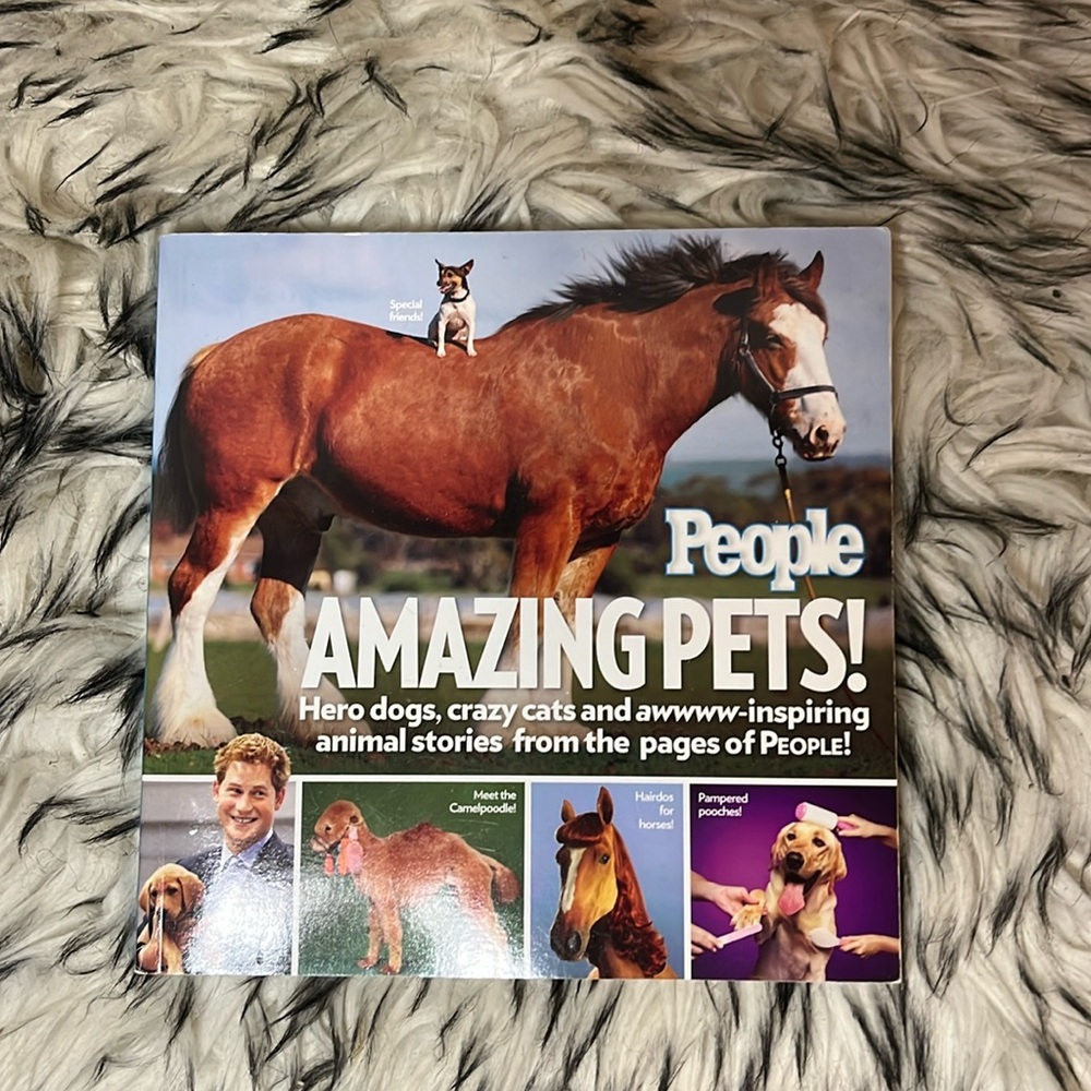 People Magazine Book - Amazing Pets!